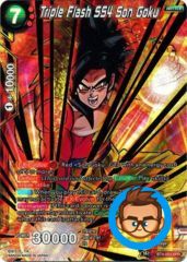 Triple Flash SS4 Son Goku (SPR) - BT4-003 - SPR